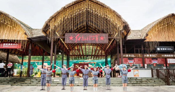 来红色娘子军演艺公园，回顾红色历史